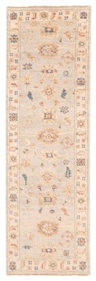 Vintage Hand-knotted Runner Rug 2'6'' x 8'0'' Traditional Oriental Wool Carpet