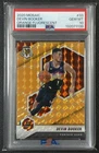 DEVIN BOOKER PSA 10 2020-21 PANINI MOSAIC #33 ORANGE FLUORESCENT PRIZM 7/25 SUNS