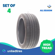 Set of (4) Used 275/40R21 Yokohama Geolandar X-CV G057 107W - 8-10/32