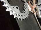 TWO Vintage Chainrings 74mm bcd 30t Stainless Steel Sram Shimano MTB ROAD — photo 3