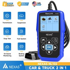 NEXAS NL102 All System Heavy Duty Truck Diesel Scanner ABS ESP SAS Tool