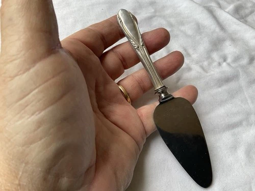 Gorham, Chantilly Sterling, Silver Handle 6.5 “ Cheese Knife Stainless Blade