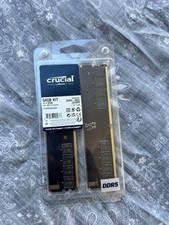 Image of Crucial 64GB DDR5 Desktop Memory RAM 4800MHz 2x32GB