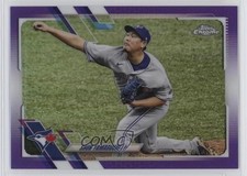 2021 Topps Chrome Purple Refractor 58/299 Shun Yamaguchi #15 uk2