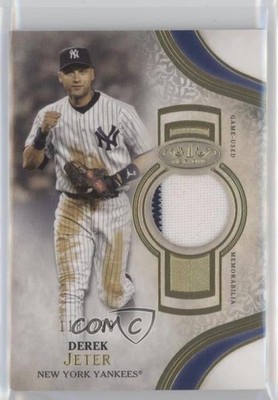 2021 Topps Tier One Tier One Relics 118/299 Derek Jeter #T1R-DJ HOF 6fs