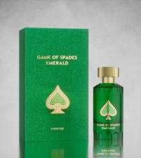 Game Of Spades EMERALD by Jo Milano Paris 3.4 oz. 100 ml Parfum (NEW RELEASE)