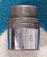 Vintage Snap On Tools LDH382 1-3/16 Shallow Socket Made In USA 12 Point