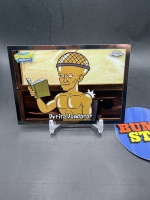 2025 Topps Chrome SpongeBob #139 Pyrite Ponderer