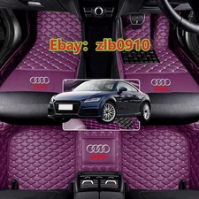 Fit for Audi TT Car Floor Mats All-Weather Luxury Auto Carpet Liner Mats Rugs