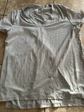 90 Degree By Reflex M Basic Active Soft Top Blouse Light Grey