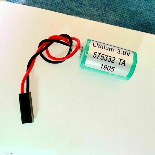 Batería para SIEMENS 575332TA 3V 1200mAh 6FC5247-0AA18-0AA0 para 810D 840D PLC Nueva - Imagen 2 de 3