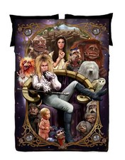 Bowie Movie Blanket - Labyrinth - Fantasy Blanket | Fantasy Fleece | Twin Duvet
