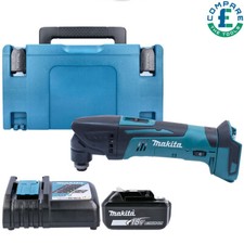 Makita DTM50 18V Li-ion Oscillating Multi Tool + 1 x 6Ah Battery, Charger & Case