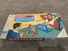 1967 BATTLESHIP Board Game Milton Bradley 4730 USA Complete