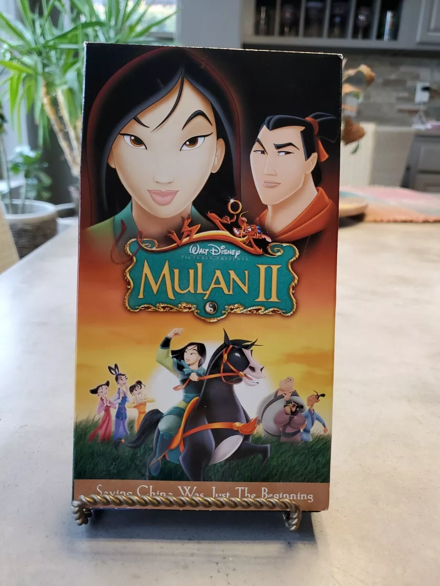Walt Disney Mulan II 2 VHS Movie Rare 2005 Video Tape Animated