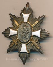 141364: Deutsches Feld-Ehrenzeichen Steckabzeichen, teilweise emailliert Hamburg