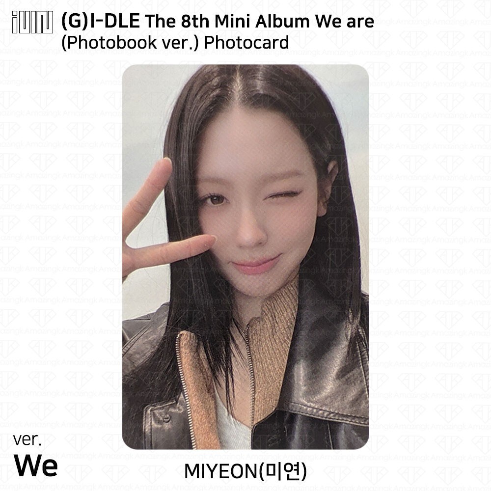 G)I-DLE IDLE The 8th Mini Album We are Photobook Jewel ver