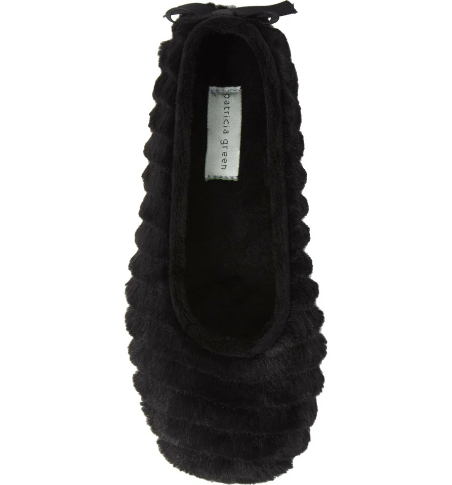 PATRICIA GREEN Jane Faux Fur Slipper Sz US10 / EU40 - Image 4 of 4