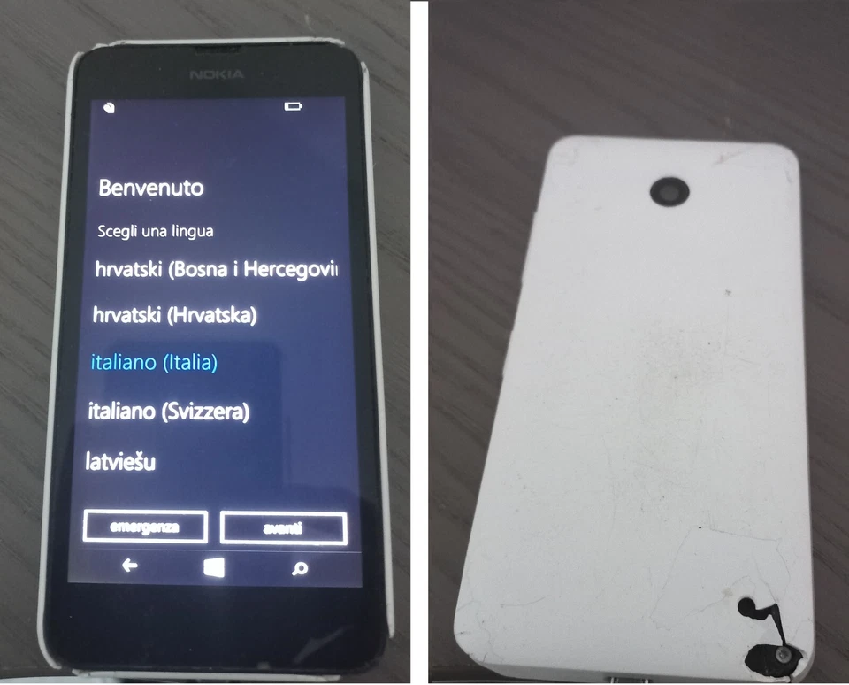 Cellulare NOKIA Lumia 630 WINDOWS Phone 8.1 no Samsung - Immagine 2 di 3
