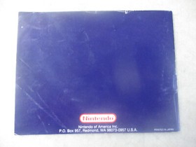 NINTENDO NES DRAGON WARRIOR ORIGINAL AUTHENTIC MANUAL