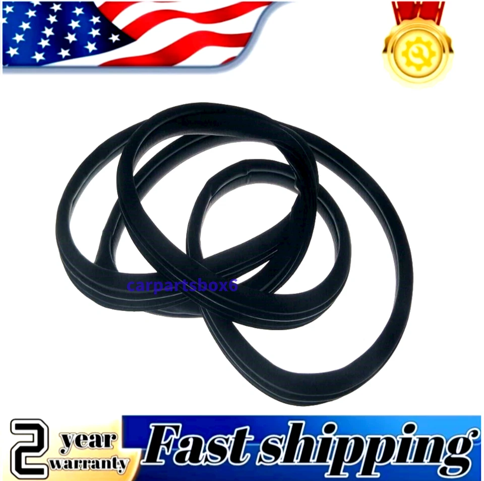 Rear R L Door Rubber Weatherstrip Seal On Body For Honda Accord Sedan 2013-2017 - Image 3 of 4