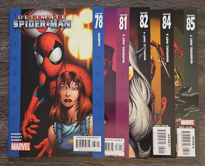 Ultimate Spiderman #78 81 82 84 85 - 5 Issue Marvel Set Lot - Daredevil App