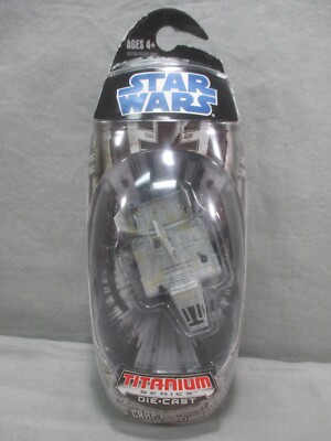 Star Wars Titanium Series IMPERIAL LANDING CRAFT Die-Cast 2008 NEW Sealed Hasbro