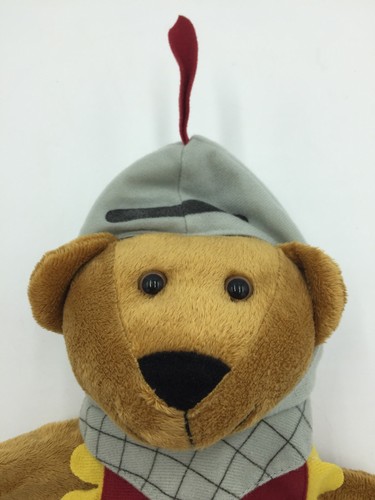 Restoration Hardware Knight Bear Puppet Plush Soft Toy U - Picture 2 of 6