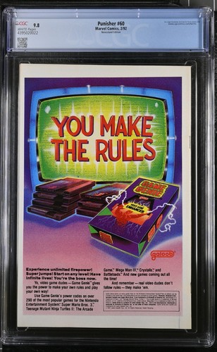 Punisher #60 CGC 9.8 NEWSSTAND Marvel 1992 Luke Cage Appearance 🔥 - Picture 2 of 6