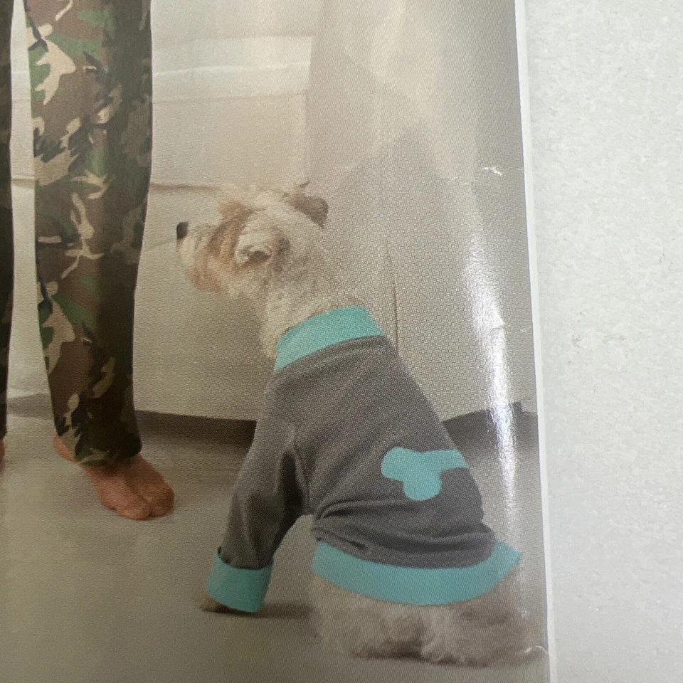 Simplicity 2318 Sewing Pattern Men Boy Dog Pajamas PJs Size A Sm Med Lg XL Uncut - Image 4 of 4