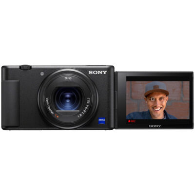 Sony Cyber-shot ZV-1 20.1MP Compact Digital Vlog Camera - Black