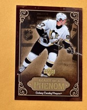 SIDNEY CROSBY - 2005-06 UPPER DECK DIARY OF A PHENOM INSERT ROOKIE CARD # DP13. rookie card picture