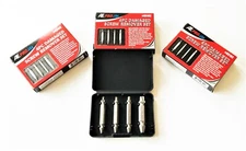 4 ATE PRO 4pc DAMAGED SCREW REMOVER EXTRACTOR SETS S2 ALLOY STEEL EASY OUTS BIT