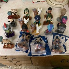 lit of 19 happy meal marvel toys 3 stull unopened