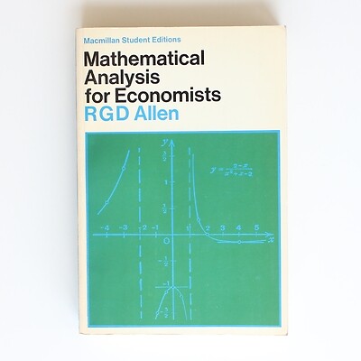 Mathematical Analysis for Economists