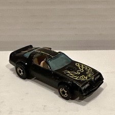 Hot Wheels Hot Bird Pontiac Trans Am Black Hong Kong 1977