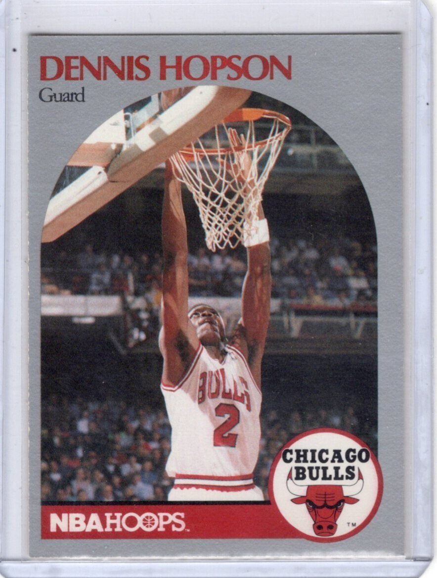 1990 NBA Hoops Dennis Hopson Card #404 | eBay