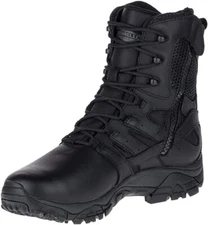 Merrell Moab 2 Response 8" - 8.5W men, 10W women - WP Tactical Boot w/zipper Blk