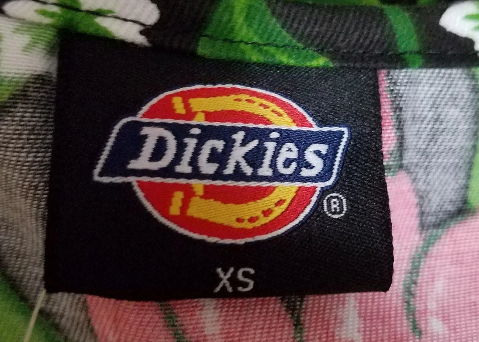 Dickies Scrub Shirt Chef Top XS Extra Small Hot Chili Pepper Uniform Nurse - Image 3 of 3