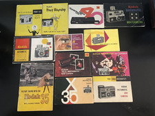 Vintage KODAK Camera Instruction Guides Manuals Pony Instamatic 804 35F S20 608