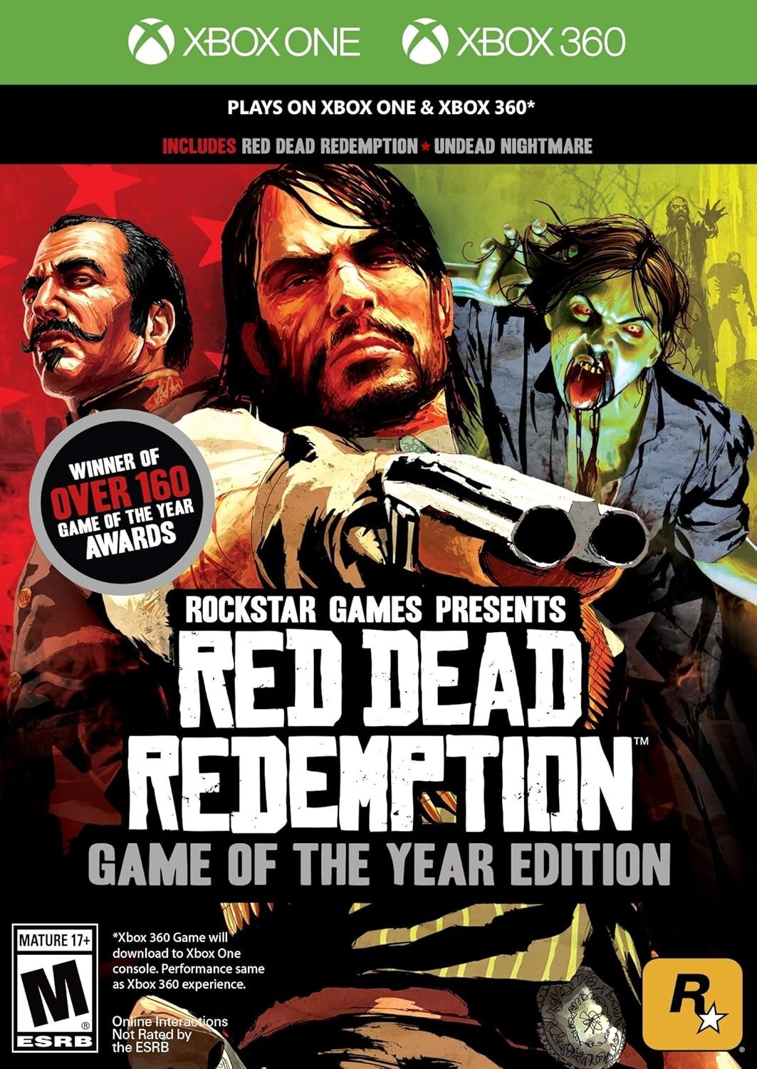 Red Dead Redemption Game of the Year (USA IMPORT) (Multi Region)  (XBOX 360)