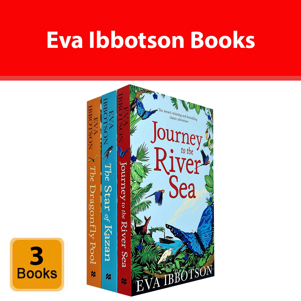 Eva Ibbotson 3 Books Collection Set Star of Kazan, Journey to the River Sea NEW
