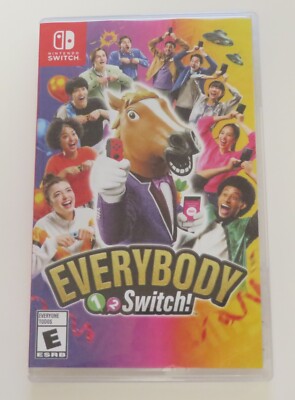 Replacement Case (NO GAME) Everybody 1 2 Nintendo Switch