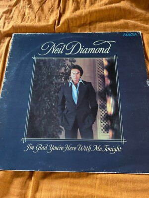 Neil Diamond - I'm Glad You're Here With Me Tonight VG+ Professionally Cleaned