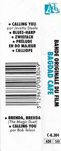 Various Bande Originale Du Film Bagdad Cafe cassette EP 7 tracks Pop Soundtrack - Picture 4 of 6