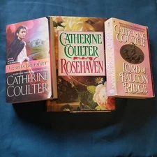Collection of Catherine Coulter Wizard's Daughter Lord of Falcon Ridge Rosehaven