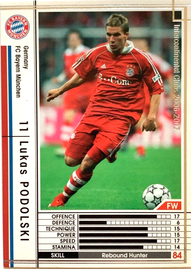 Lukas Podolski WCCF PANINI Soccer Card Japan Sports 207 384 2006 2007 lukas-podolski-wccf-panini-soccer-card-japan-sports-207-384-2006-2007