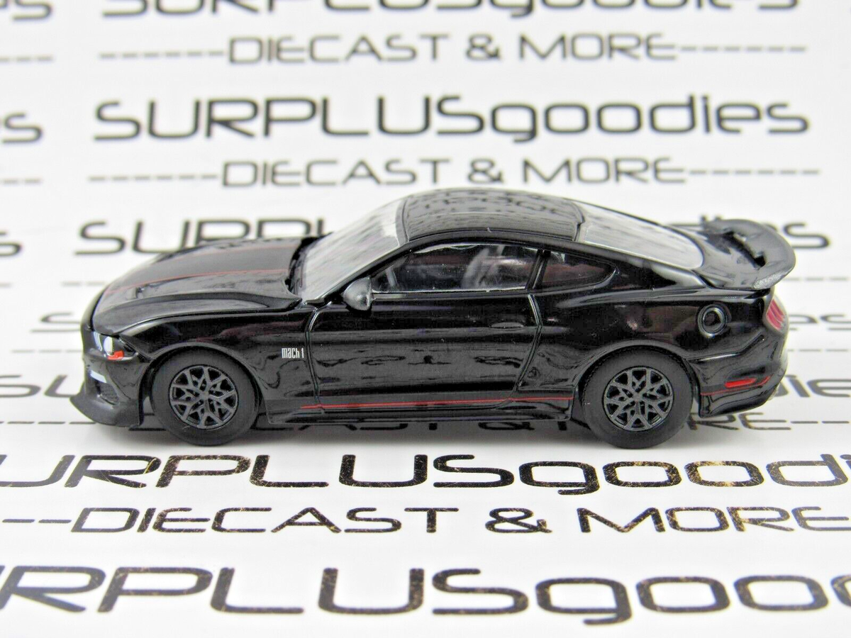 Greenlight 1:64 Scale LOOSE Shadow Black 2022 FORD MUSTANG MACH 1