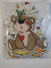 Little Suzy's Zoo Nursery Wall Decor Art Vintage 1999 -5 piece Set Baby Animals