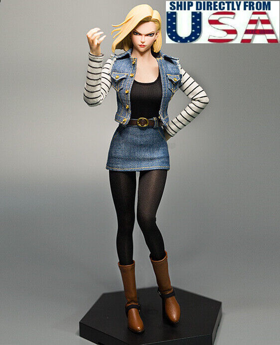 1/6 Android 18 Lazuli Costumes Clothing Set A For 12